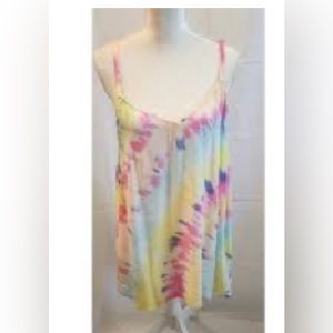 Torrid Tie Dye Tank NWT